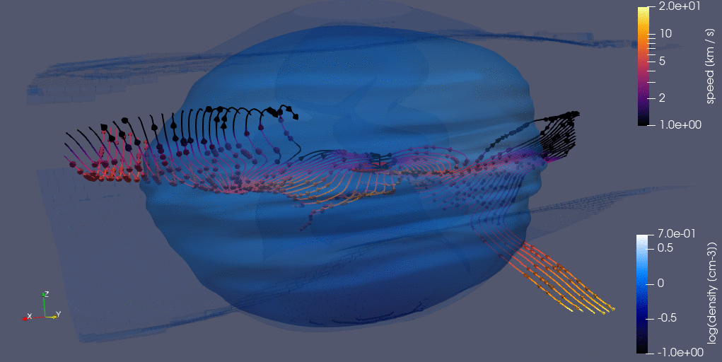 Superbubble simulation